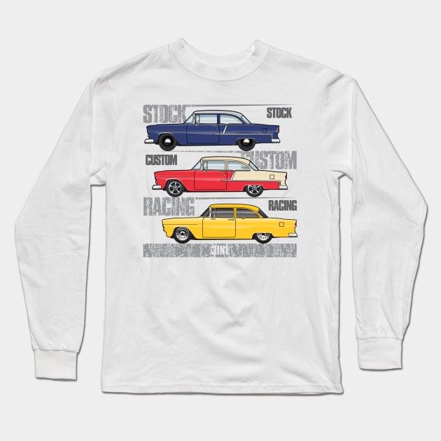 3 in 1 B Long Sleeve T-Shirt by JRCustoms44